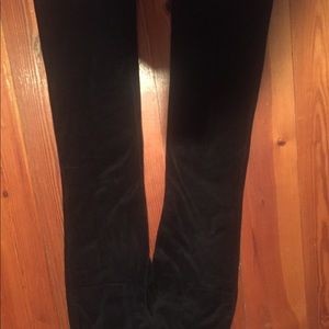 Velours casual wide leg